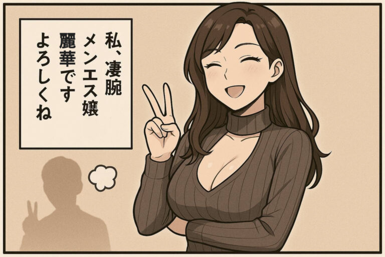 月に100万稼ぐ凄腕メンエス嬢、麗華の日常 1話