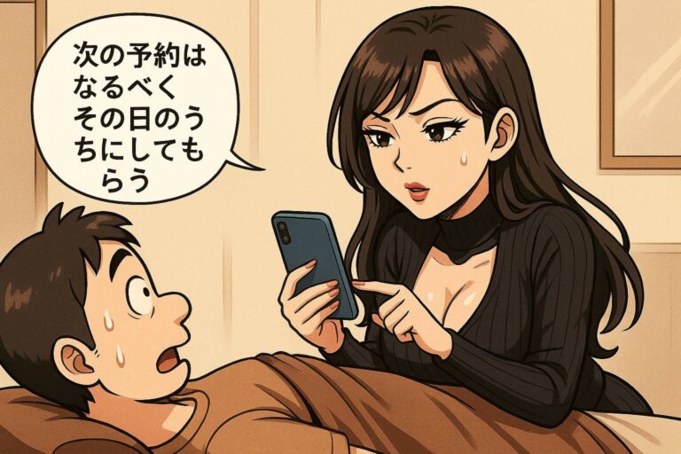 月に100万稼ぐ凄腕メンエス嬢、麗華の日常 32話