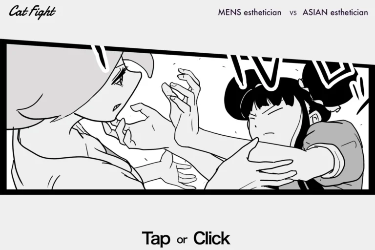 今日の1コマその945 連載マンガ「メンエスVSチャイエス」＃29-73