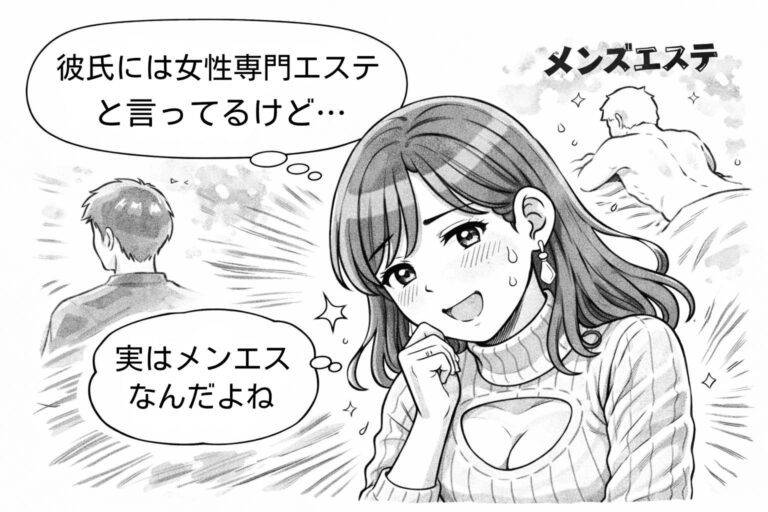 「彼氏には、女性専門エステといってるけど、、｣ 麗華96話