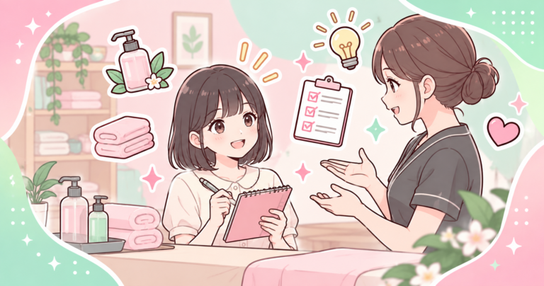 メンズエステの講習って何をするの？内容・期間・講習料まで未経験さんにやさしく解説