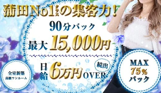 アンジュエールの求人画像 五反田・蒲田・大森・目黒のメンズエステ求人