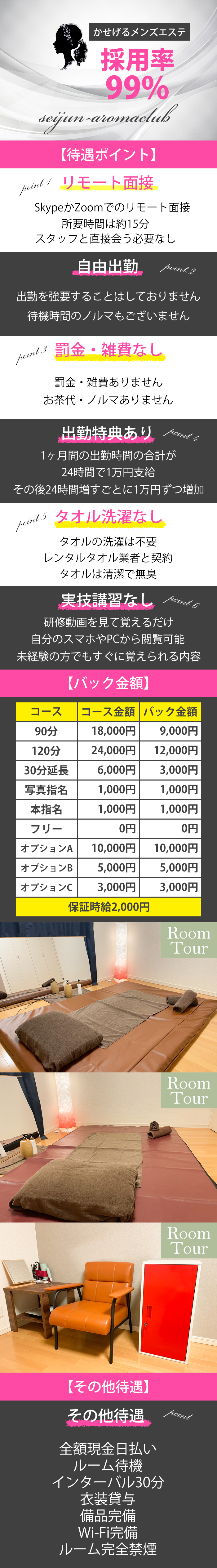 PR画像 新宿・歌舞伎町・新大久保・高田馬場のメンズエステ求人