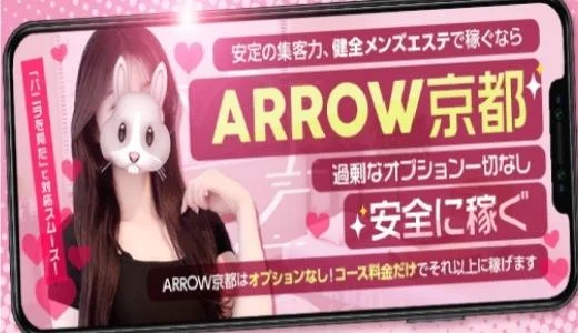 ARROW京都 京都駅・伏見・南インターのメンズエステ求人